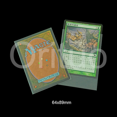 포켓몬 Mtg Inner Card Sleeves Clear Pp Top Loading 정확한 크기