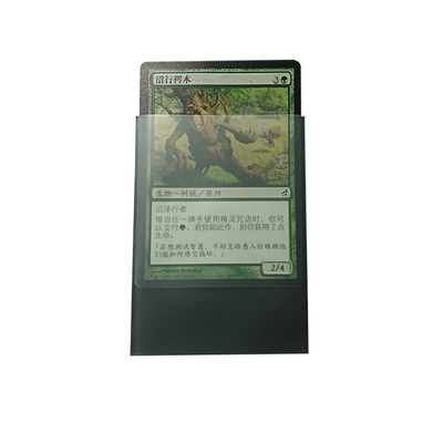 66X91mm 데크 프로텍터 트레이딩 카드 슬리브 PVC 무료 더블 매트 비 눈부심 SGS