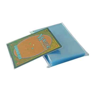 명백한 안쪽 카드 소매 MTG 사이즈 64x89mm 투명한 부드러운 플라스틱 카드 소매를 거래하기