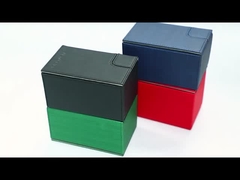 쇼클프로어브 갑판 카드상자 분할기 PU 가죽 갑판 경우 중간 사이즈