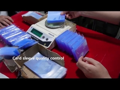 다중 사이즈 PP 명백한 보드 게임 카드 소매 맞춘 게임 카드 보호 슬리브